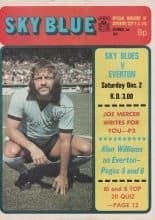 Coventry City v Everton 02-Dec-1972