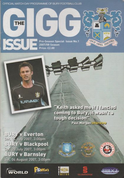 Bury v Everton 14-Jul-2007