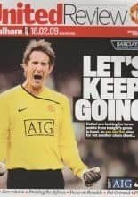 Manchester United v Fulham 18-Feb-2009