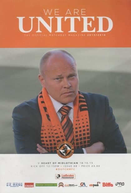 Dundee United v Heart of Midlothian   18-Oct-2015