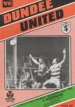 Dundee United v Hibernian  22-Nov-1986