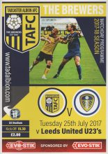 Tadcaster Albion v Leeds United U23  25-Jul-2017