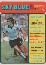 Coventry City v Leeds United 02-Apr-1973