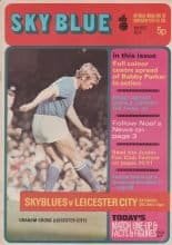 Coventry City v Leicester City 04-Dec-1971