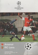 Arsenal v Racing Club Lens 25-Nov-1998