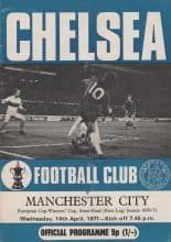 Chelsea v Manchester City 14-Apr-1971