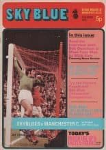 Coventry City v Manchester City 15-Apr-1972