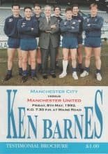 Manchester City v Manchester United  08-May-1992