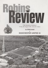 Altrincham v Manchester United XI 08-Aug-1997