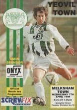 Yeovil Town Reserves v Melksham Town  07-Apr-1999