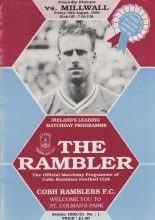 Cobh Ramblers v Millwall 10-Aug-1990
