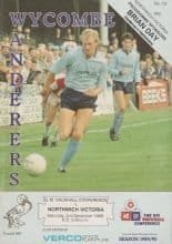 Wycombe Wanderers v Northwich Victoria  02-Dec-1989