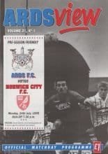 Ards v Norwich City 24-Jul-1995