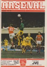 Arsenal v Notts County 13-Feb-1982