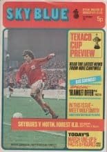 Coventry City v Nottingham Forest 11-Sep-1971