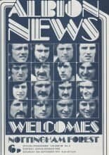 West Bromwich Albion v Nottingham Forest 15-Sep-1973
