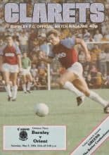 Burnley v Leyton Orient 05-May-1984