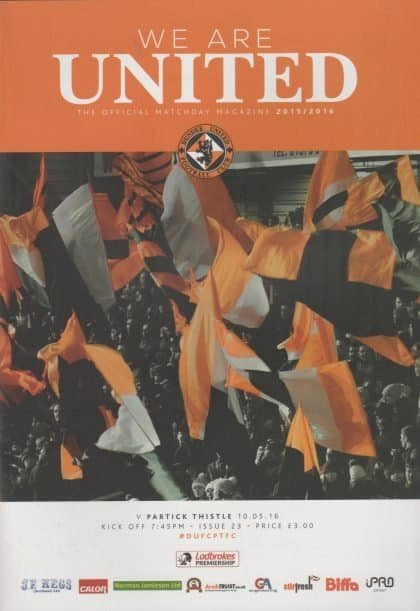 Dundee United v Partick Thistle 10-May-2016