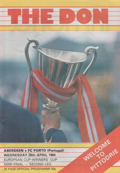 Aberdeen v FC Porto 25-Apr-1984
