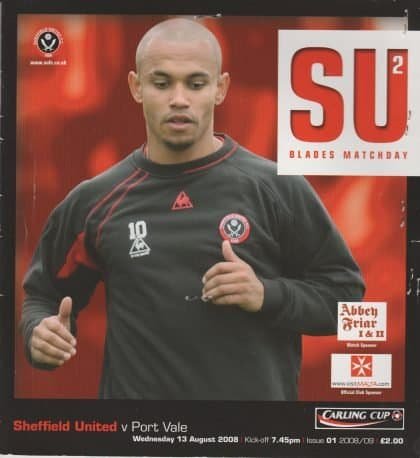 Sheffield United v Port Vale  13-Aug-2008
