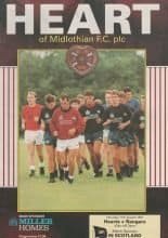 Heart of Midlothian v Glasgow Rangers  17-Aug-1991