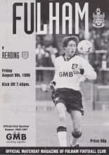 Fulham v Reading 09-Aug-1996