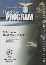 Lazio v Real Madrid  21-Feb-2001