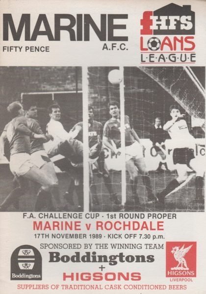 Marine v Rochdale  17-Nov-1989