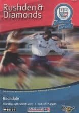 Rushden & Diamonds v Rochdale 24-Mar-2003