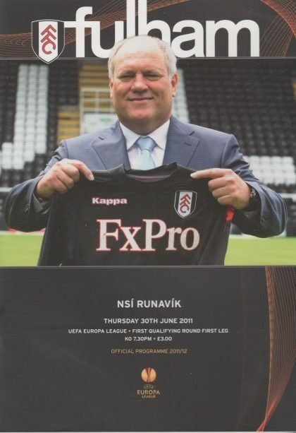 Fulham v NSI Runavik   30-Jun-2011