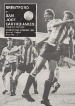 Brentford v San Jose Earthquakes 12-Oct-1981