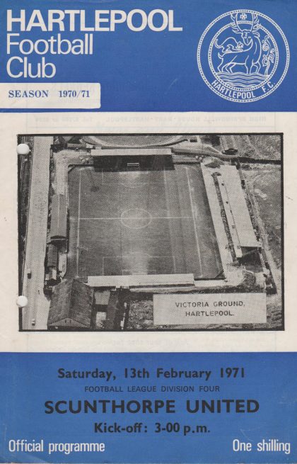 Hartlepool United v Scunthorpe United 13-Feb-1971