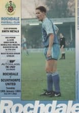 Rochdale v Scunthorpe United 19-Jan-1993