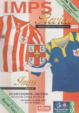 Lincoln City v Scunthorpe United 19-Apr-1997