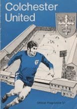 Colchester United v Scunthorpe United 29-Sep-1969