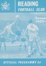 Reading v Scunthorpe United  05-Feb-1966