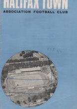 Halifax Town v Scunthorpe United 06-Jan-1968