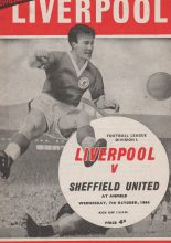 Liverpool v Sheffield United 07-Oct-1964