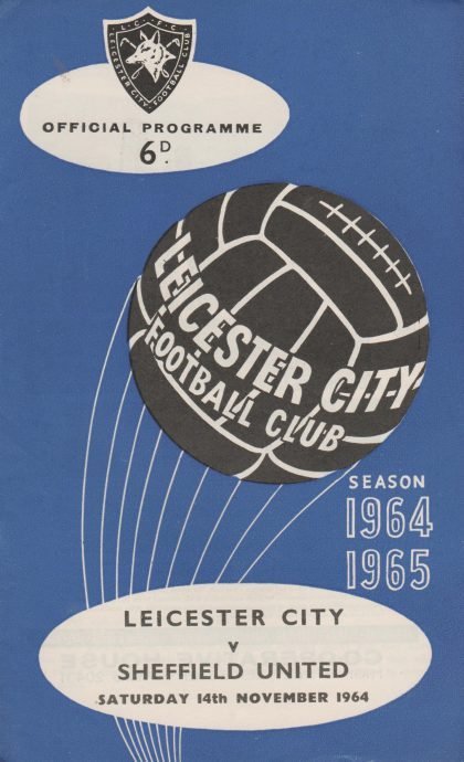 Leicester City v Sheffield United 14-Nov-1964