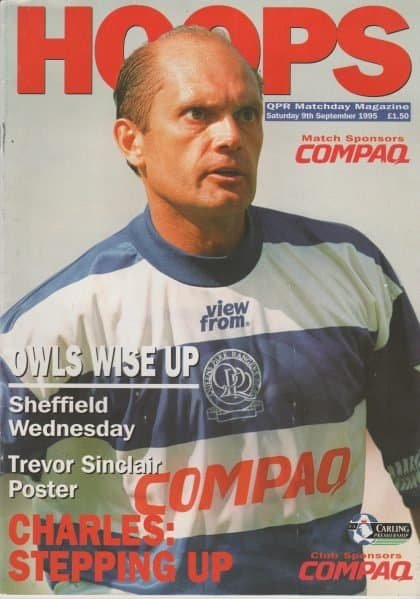 Queens Park Rangers v Sheffield Wednesday  09-Sep-1995