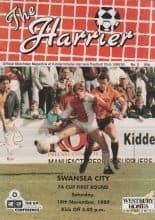 Kidderminster Harriers v Swansea City 18-Nov-1989
