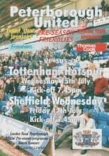Peterborough United v Sheffield Wednesday 17-Jul-1998