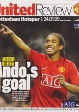 Manchester United v Tottenham Hotspur 24-Jan-2009