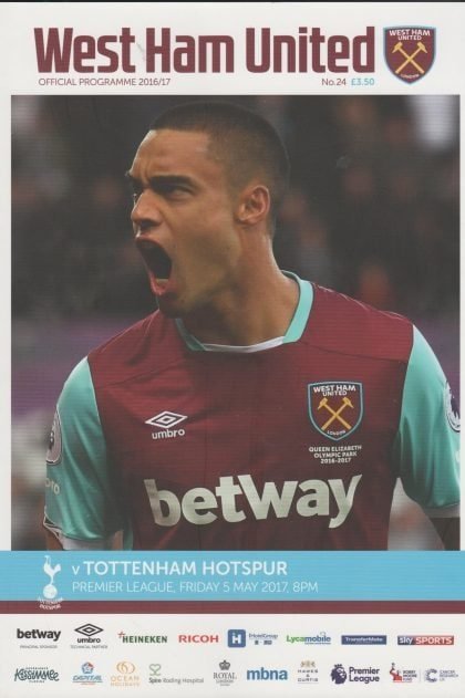 West Ham United v Tottenham Hotspur 05-May-2017