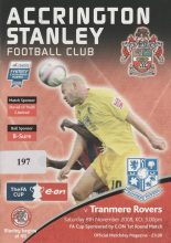 Accrington Stanley v Tranmere Rovers 08-Nov-2008