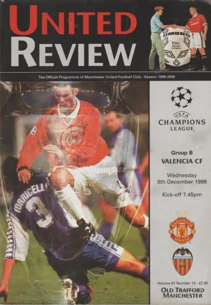 Manchester United v Valencia 08-Dec-1999