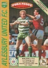 Aylesbury United v Walsall 17-Nov-1990