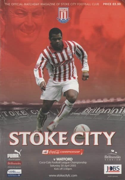 Stoke City v Watford 30-Apr-2005
