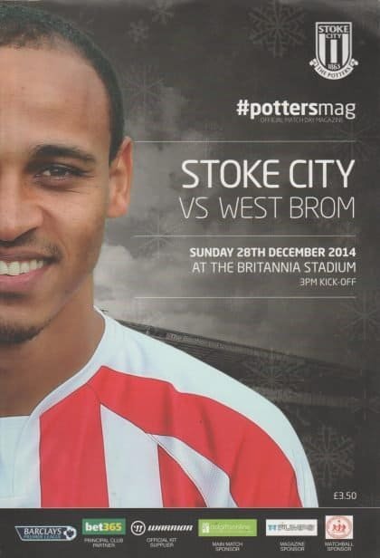 Stoke City v West Bromwich Albion 28-Dec-2014
