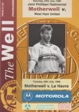 Motherwell v Le Havre 28-Jul-1998